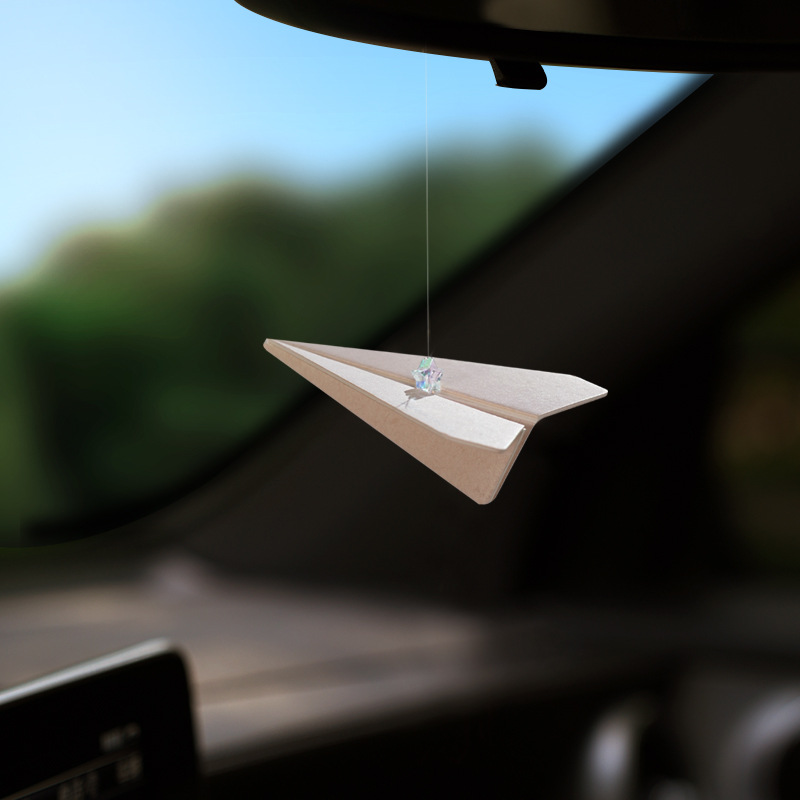 Car Accessories Mirror Hanging - Diffusore di profumo aereo di carta