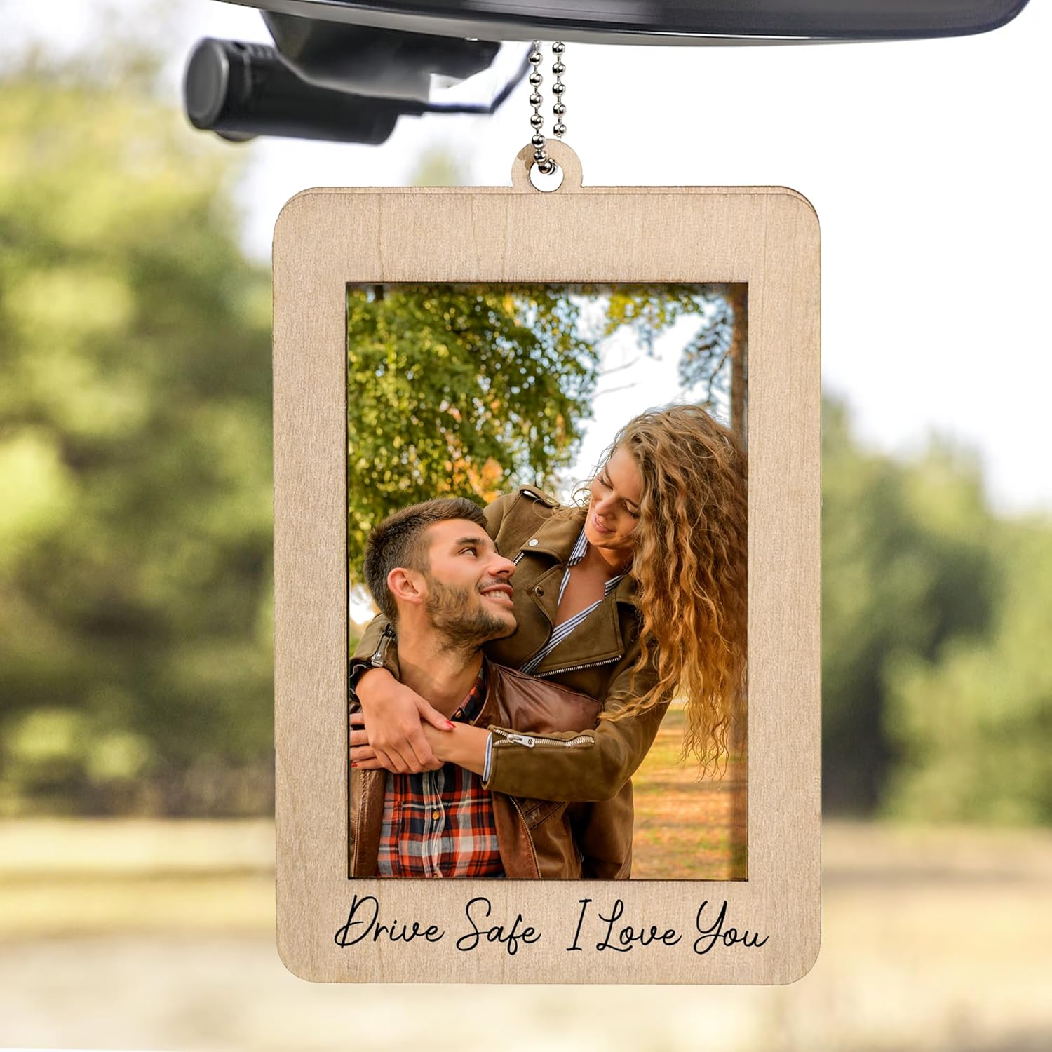 Car Accessories Hanging From Mirror - Cornice per foto da appendere per