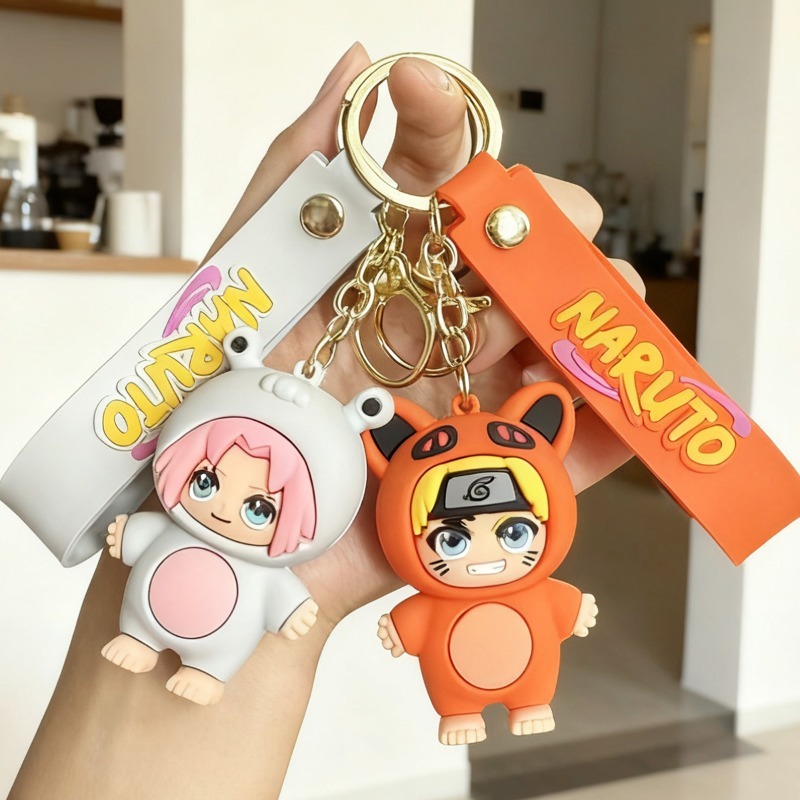 Car Accessories Parts - Nuovo Portachiavi Cartoon Naruto Q-version, Personaggio