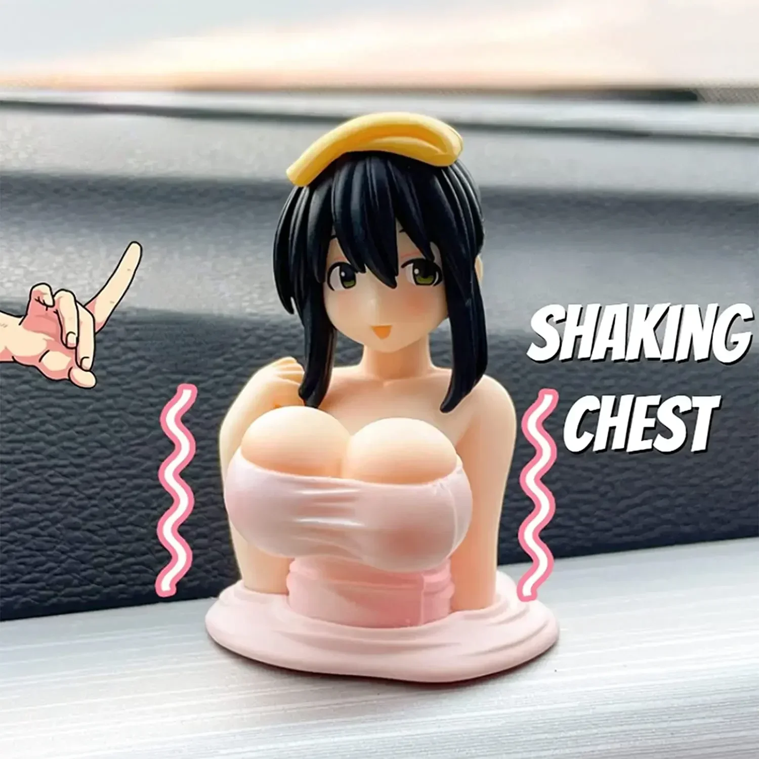 Sexy Anime con Seno Vibrante,  - Car Accessories Girly recensione e prezzo
